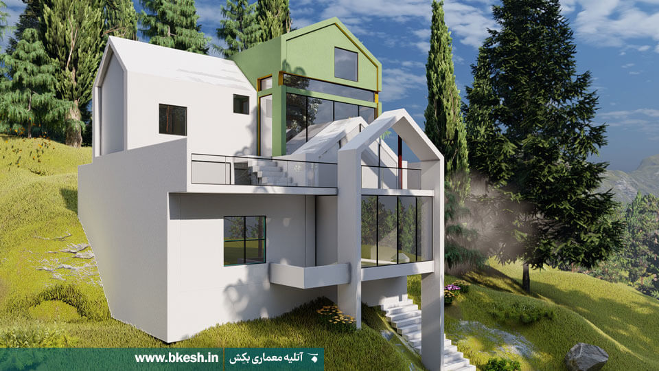 طراحی ویلای کوهستانی-villa-023-آتلیه معماری بکش